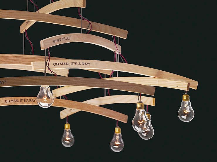Подвесной светильник Ingo Maurer Oh Man, It's a Ray! Ingo Maurer