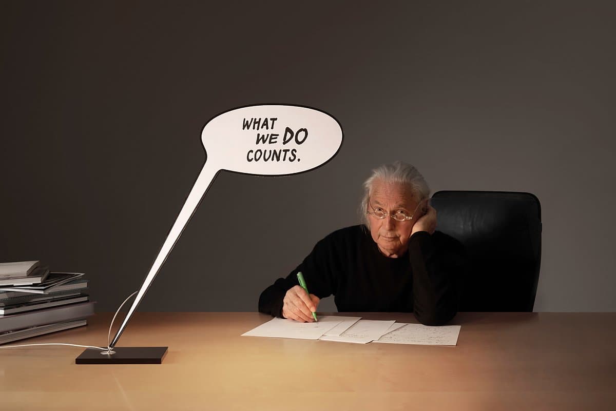 Настольная лампа Ingo Maurer What We Do Counts Ingo Maurer