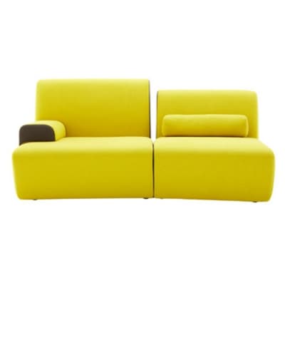 Ligne Roset ENTAILLES 2-seat settee with 1 arm right or left