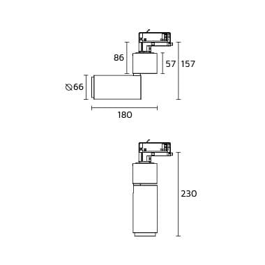 Трековый светильник Forma Lighting Zero Due FormaLighting