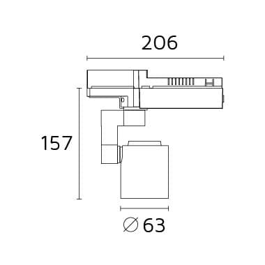Трековый светильник Forma Lighting Moto-Dado FormaLighting