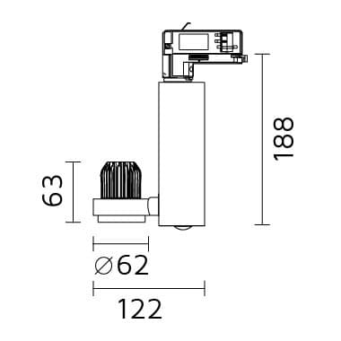 FormaLighting Трековый светильник Forma Lighting Moto-Ringo — фото 2