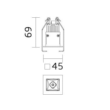 Встраиваемый светильник Forma Lighting Polaris FormaLighting