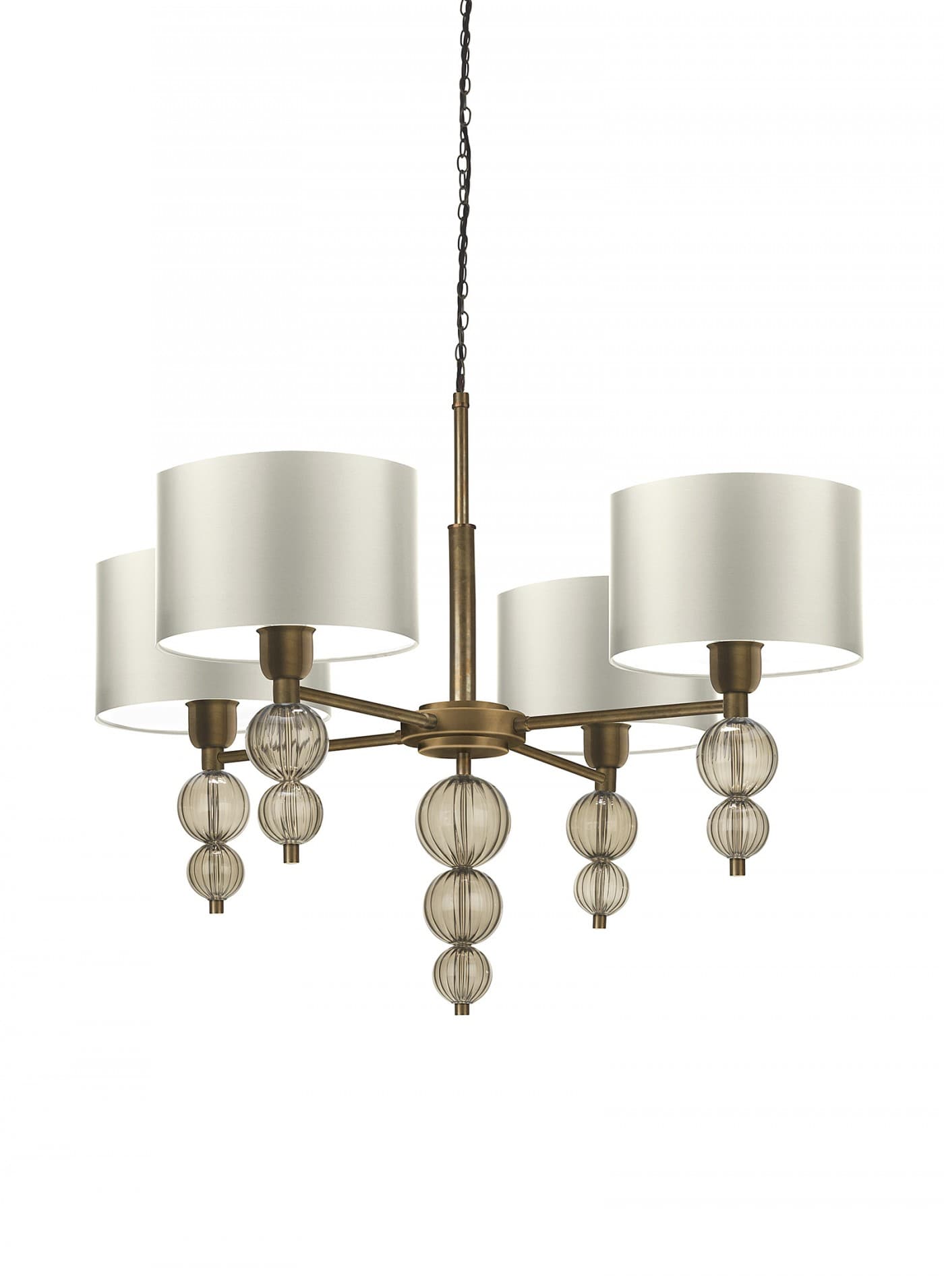 Люстра HEATHFIELD Alette Chandelier Nickel HEATHFIELD & Co