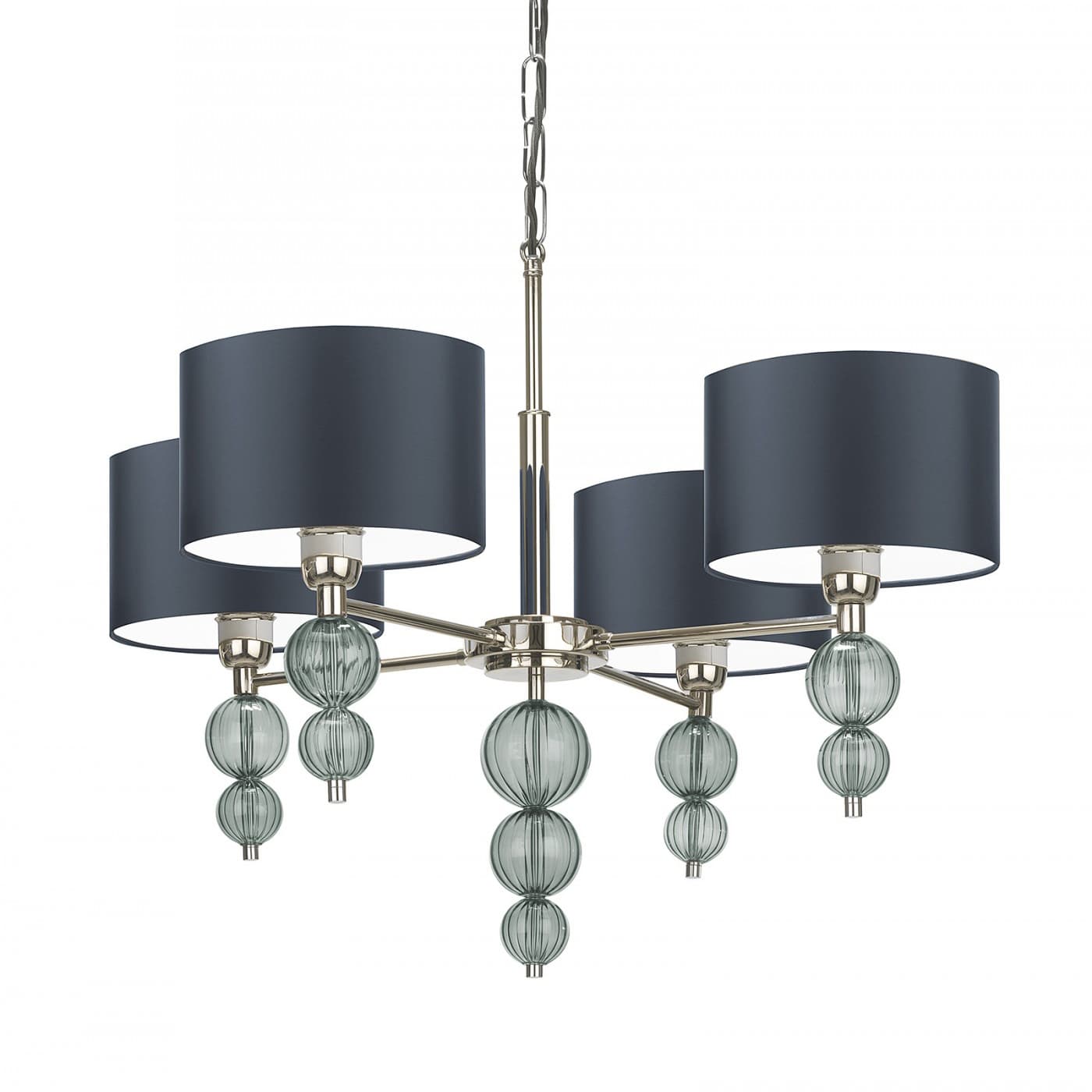 Люстра HEATHFIELD Alette Chandelier Nickel HEATHFIELD & Co