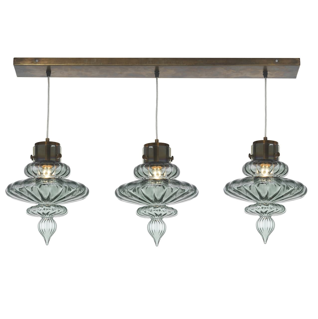 Подвесной светильник HEATHFIELD Basilica Rectangle 3 Light HEATHFIELD & Co