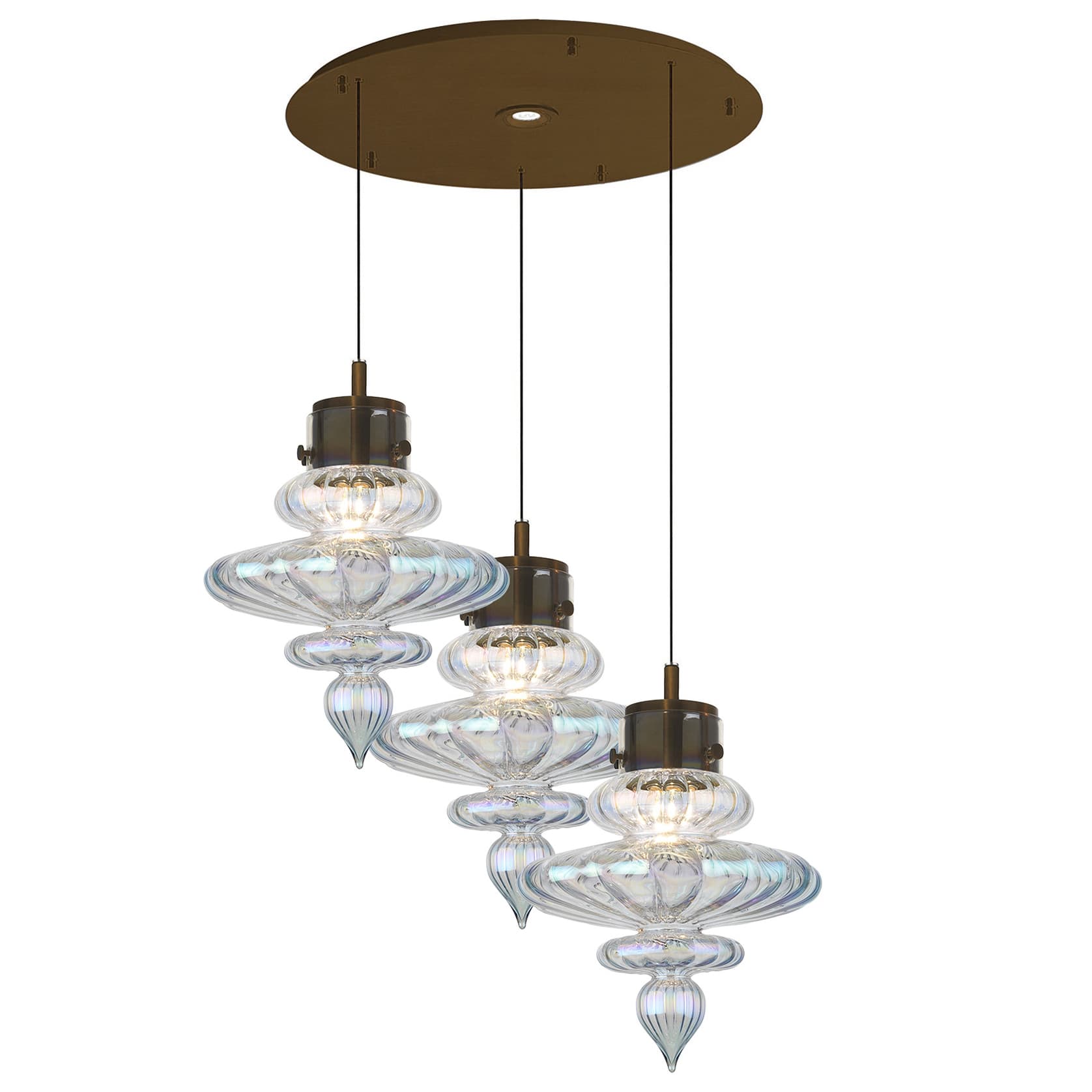 Подвесной светильник HEATHFIELD Basilica Round 3 Light HEATHFIELD & Co