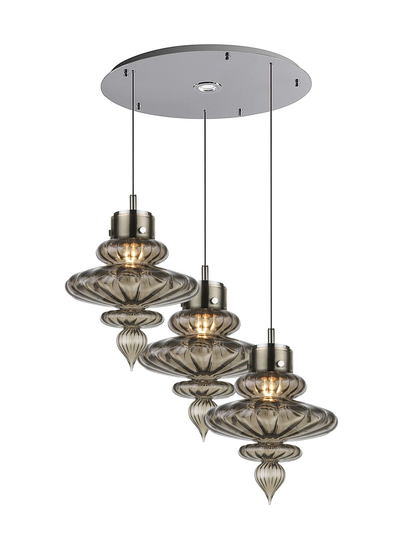 Подвесной светильник HEATHFIELD Basilica Round 3 Light HEATHFIELD & Co