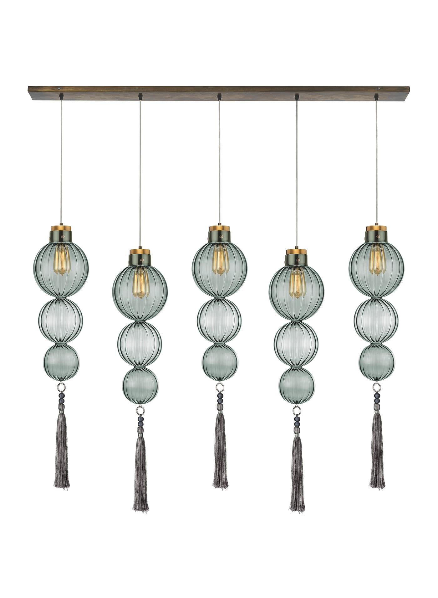 Подвесной светильник HEATHFIELD Medina Rectangle 3 Light HEATHFIELD & Co