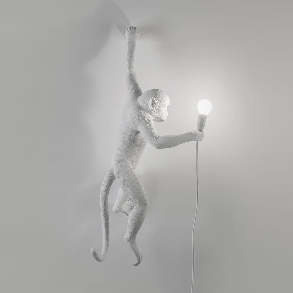 Настенный светильник Seletti The Monkey Lamp Black Hanging Version Seletti