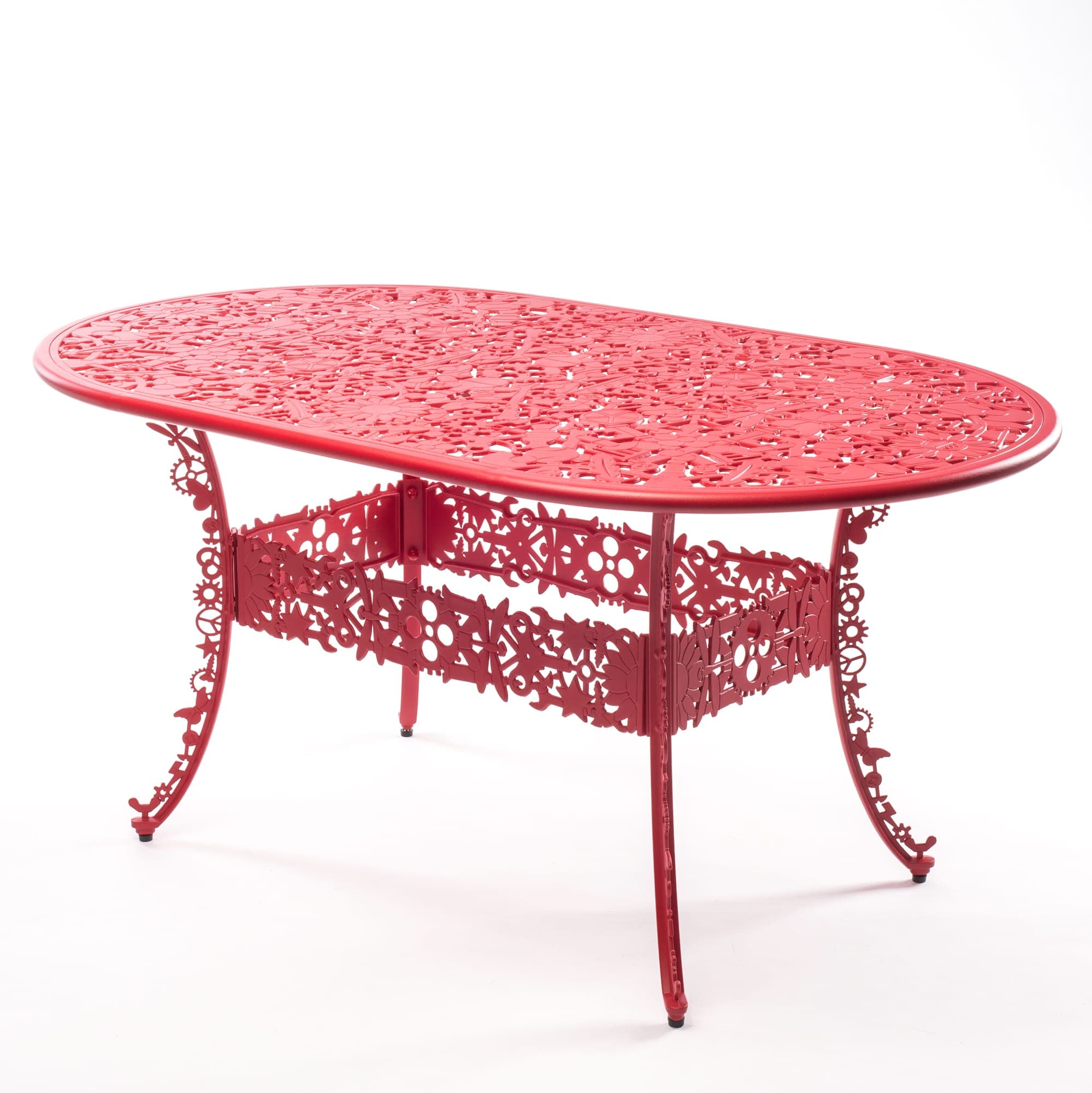 Стол Seletti ALUMINIUM OVAL TABLE