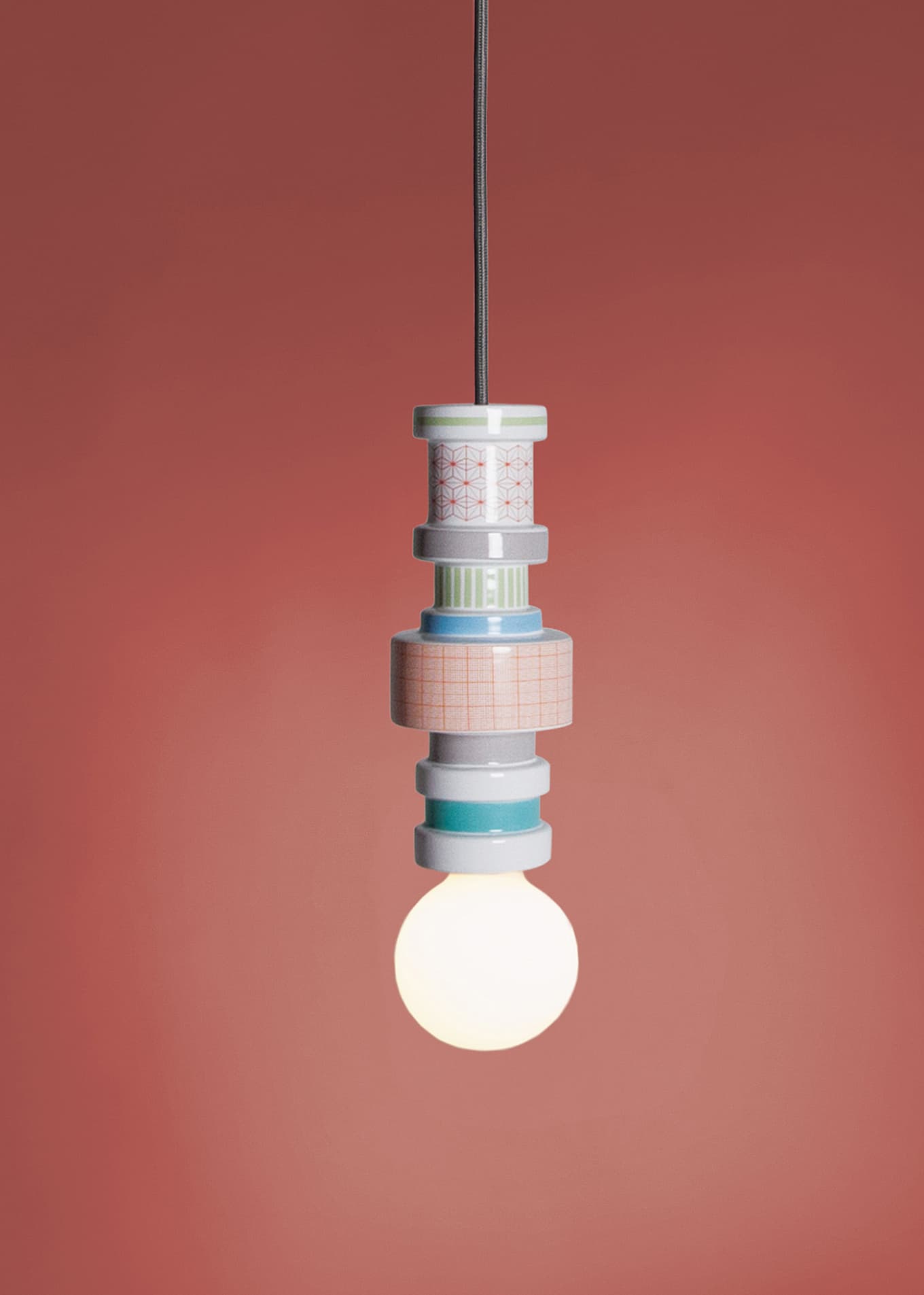 Подвесной светильник Seletti Moresque Ceiling Lamp Design #2 – Squared Seletti — фото 3