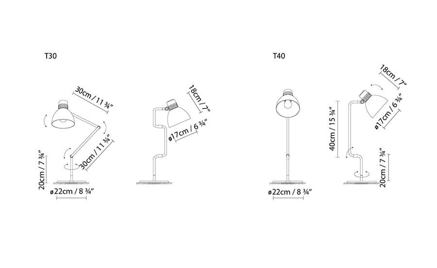 Настольная лампа B-lux Blux System T30 B-lux