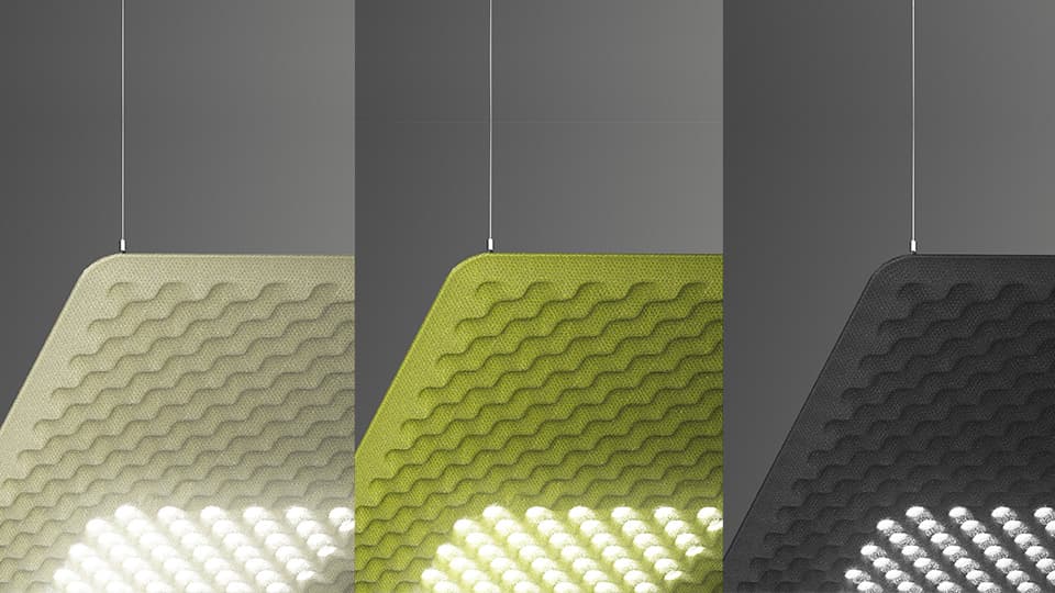 Подвесной светильник Artemide Eggboard Baffle Direct + Indirect 1600x400 Artemide