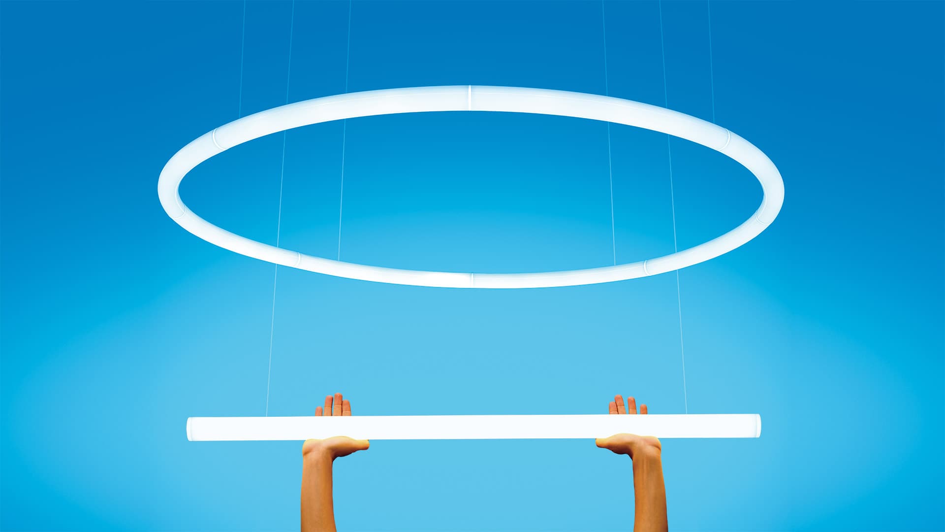 Подвесной светильник Artemide Alphabet of light circular Artemide