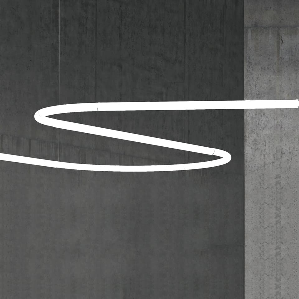 Подвесной светильник Artemide Alphabet of light system Angle 45° Artemide