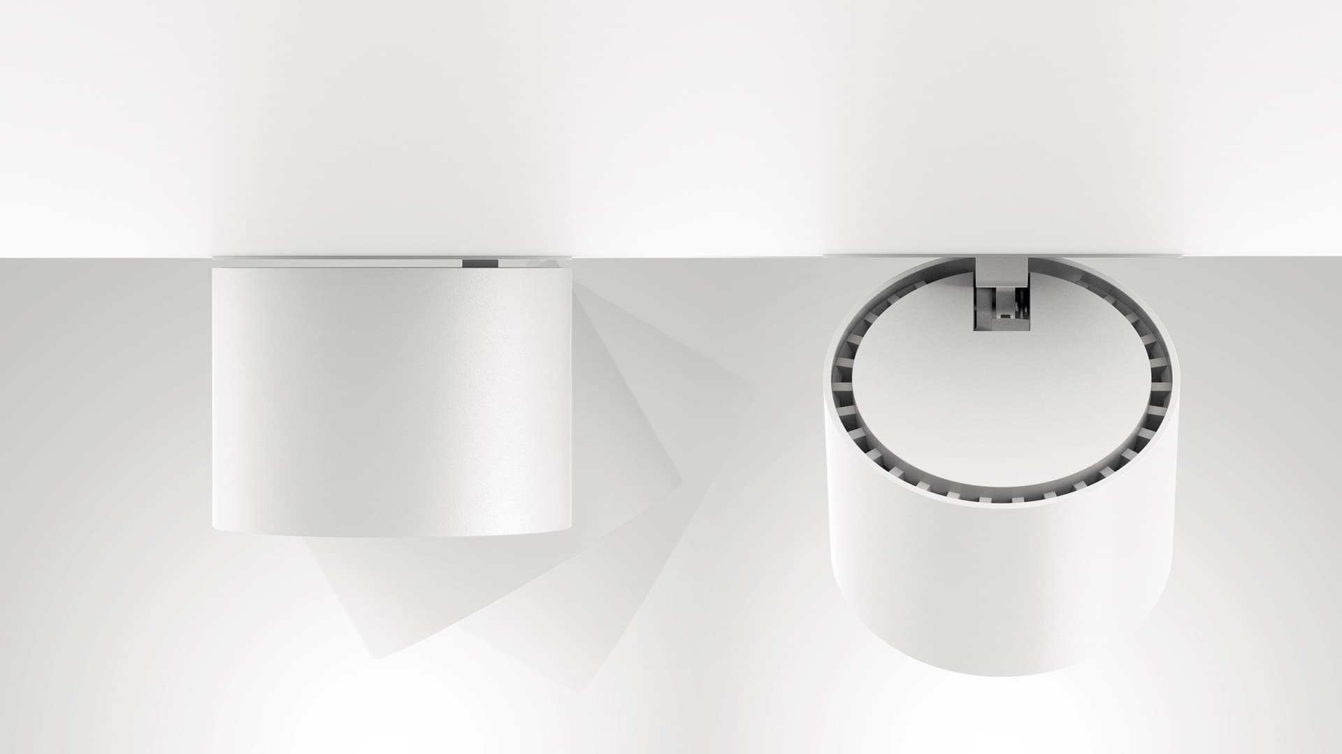 Полу-встраиваемый светильник Artemide Hoy Semirecessed Artemide