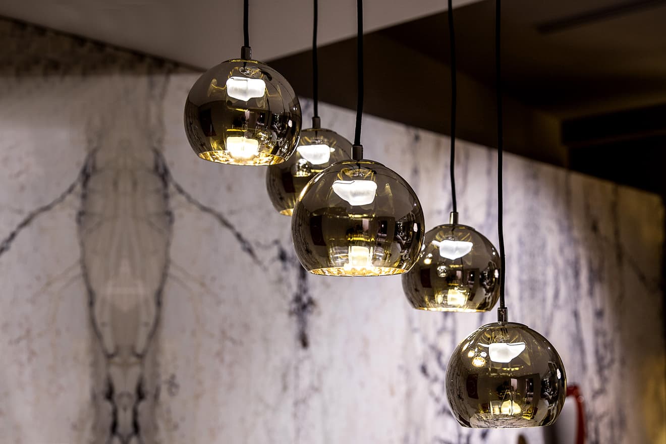 Подвесной светильник CONTARDI Kubric So Cluster of 5 Contardi — фото 3