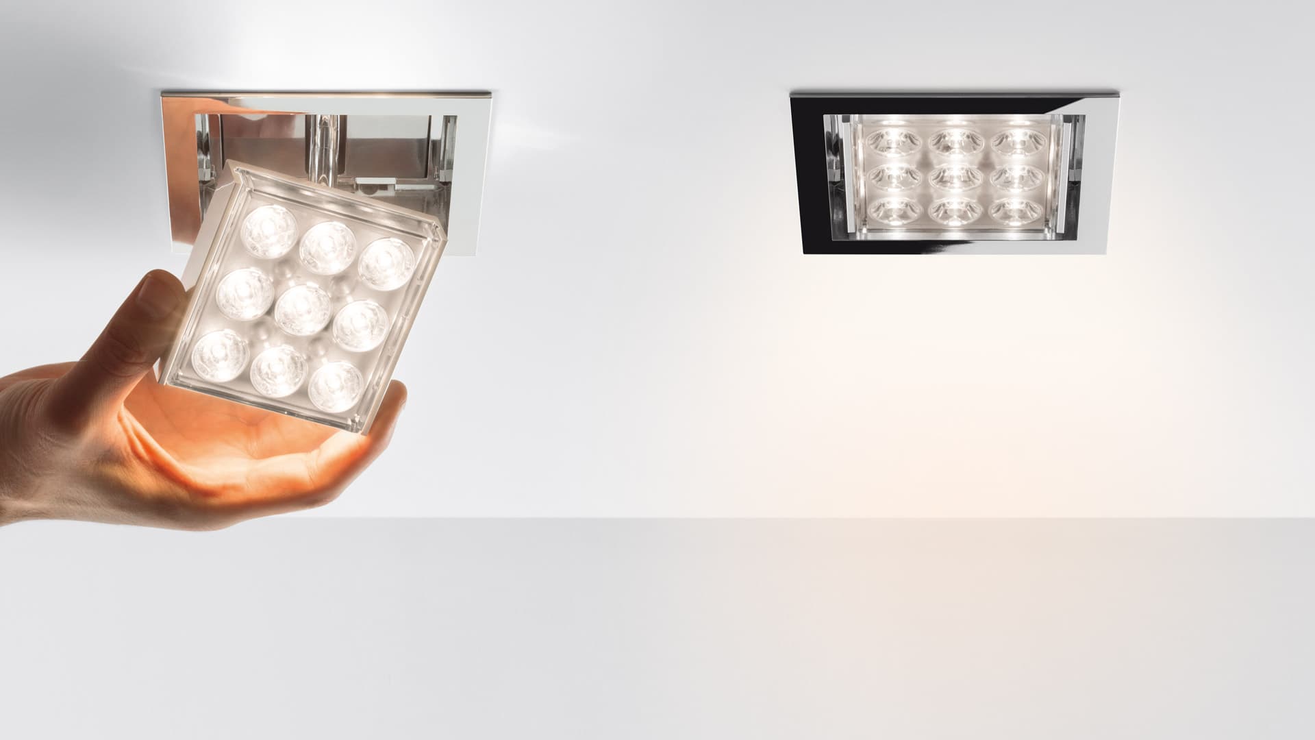 Потолочный светильник Artemide Pad 80 With adjustable lenses Artemide