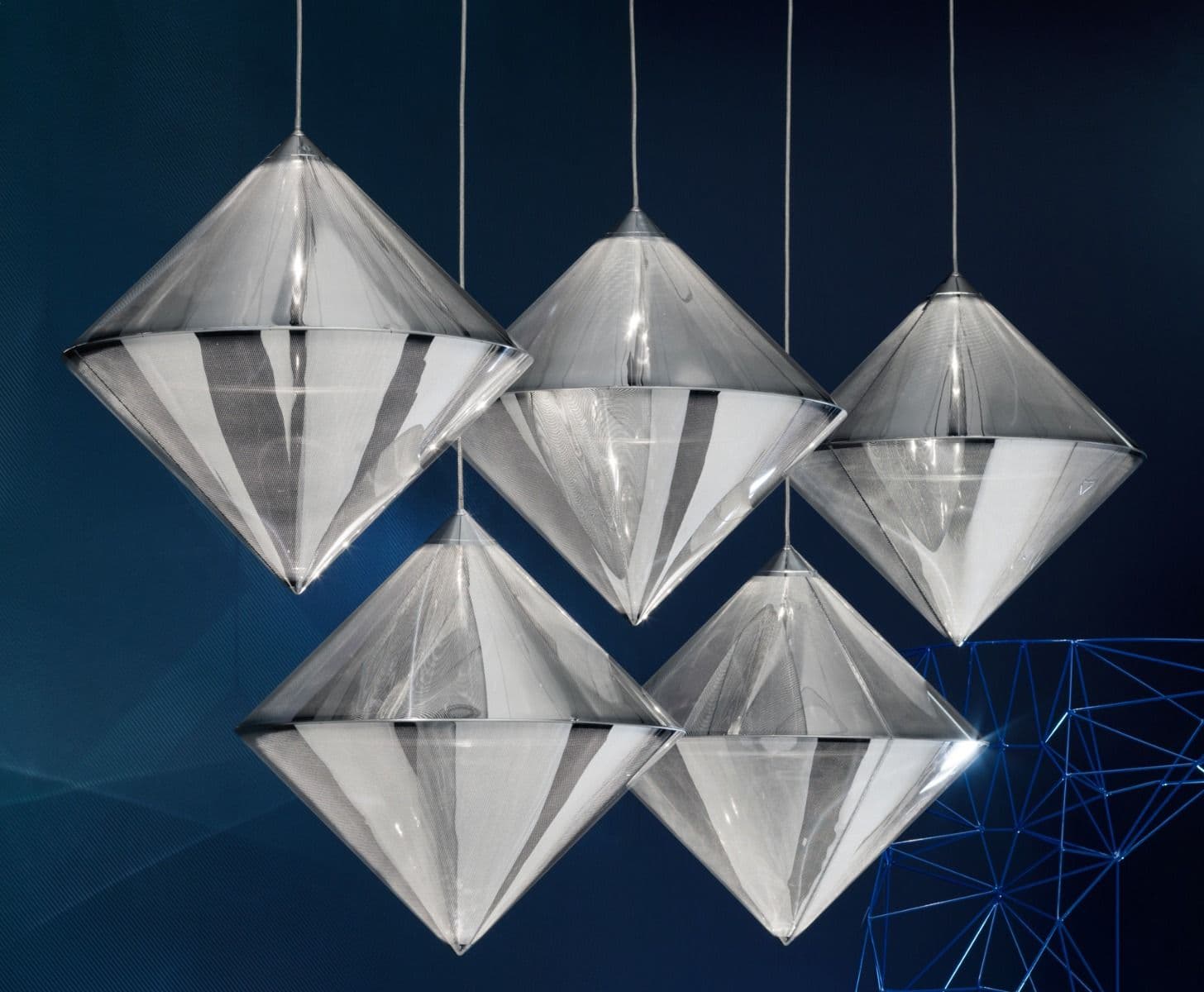 Подвесной светильник Tom Dixon Top Pendant Silver Tom Dixon
