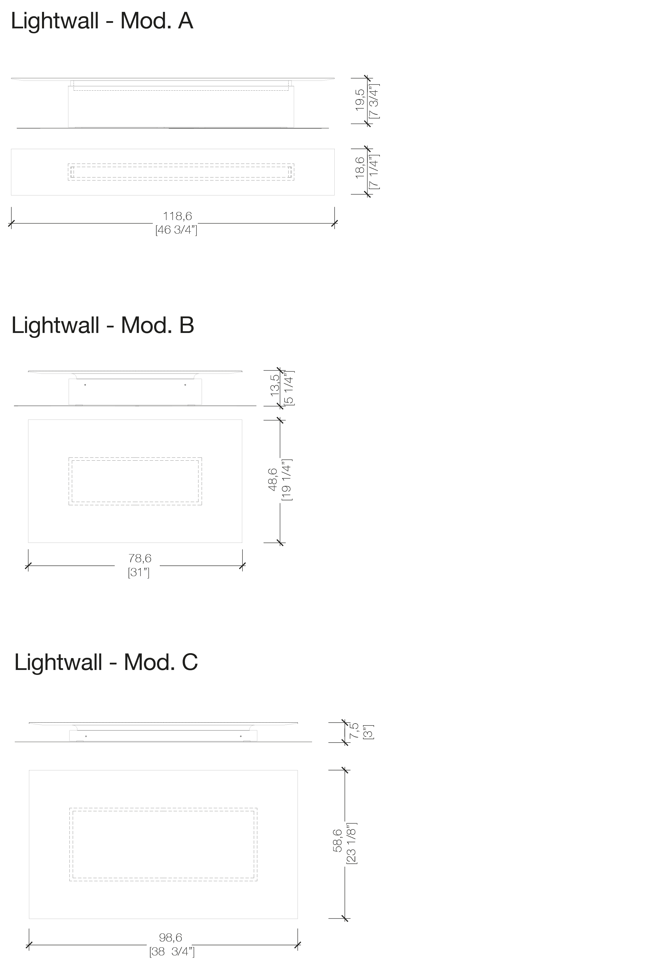 Настенный светильник Laurameroni Lightwall Laurameroni