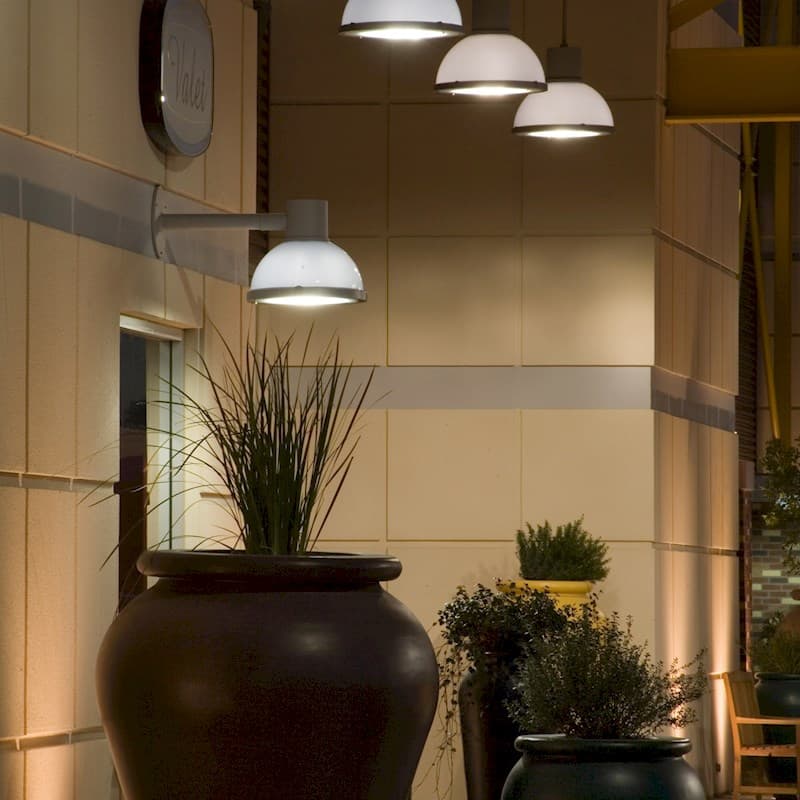 Уличный настенный светильник Louis Poulsen LP Icon Mini Opal Wall Louis Poulsen