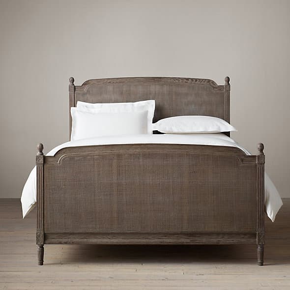 Restoration Hardware Vienne Caned Bed