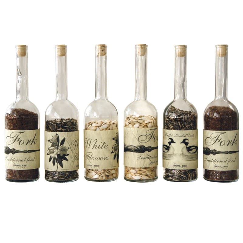 Декоративный элемент Adriani & Rossi Jeu De Verre - Set of 9 Bottles