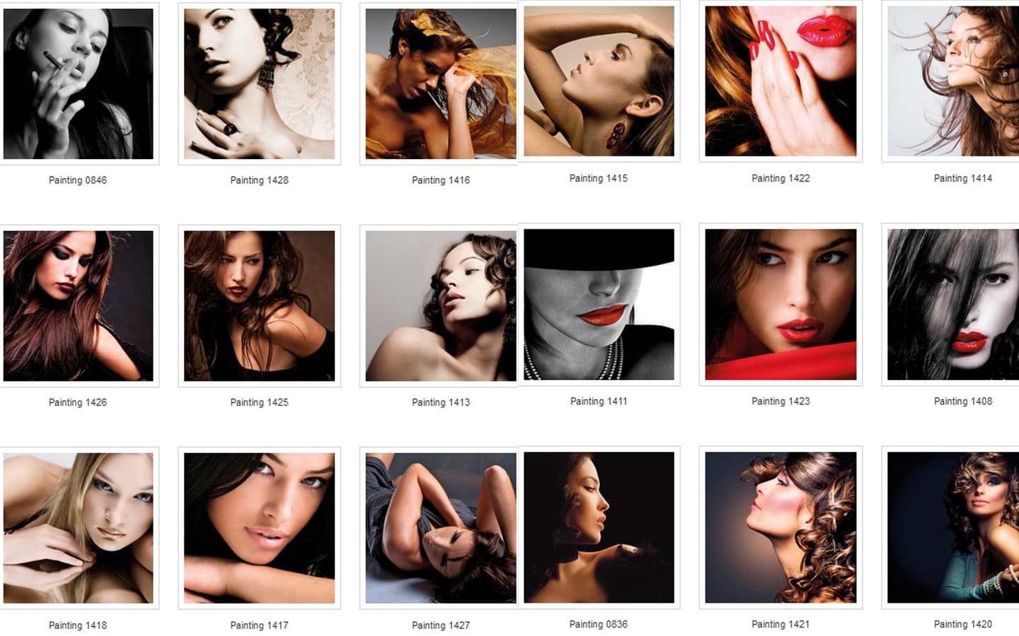 Картина Adriani & Rossi Prints on canvas People Painting 1409