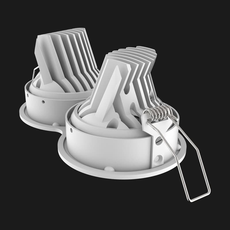 Встраиваемый светильник Doxis Titan Double 8 Doxis