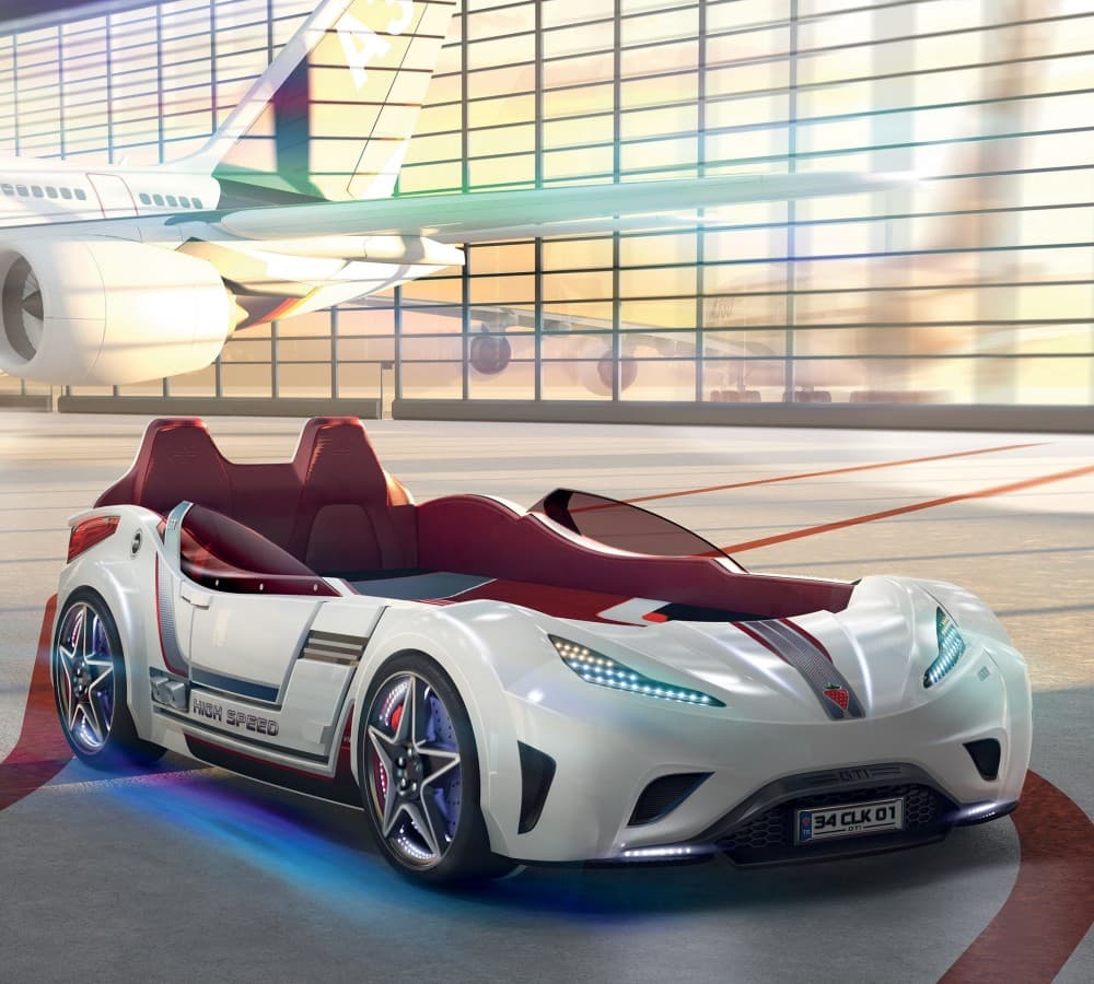 Детская кровать в виде машины CILEK Champion Racer Gti