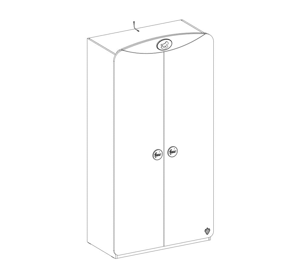 Гардероб CILEK Baby Cotton Sl