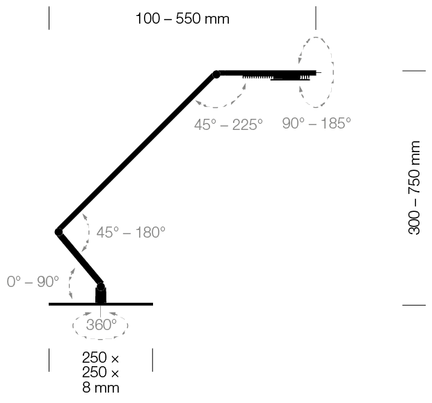 Настольная лампа LUCTRA TABLE LUCTRA