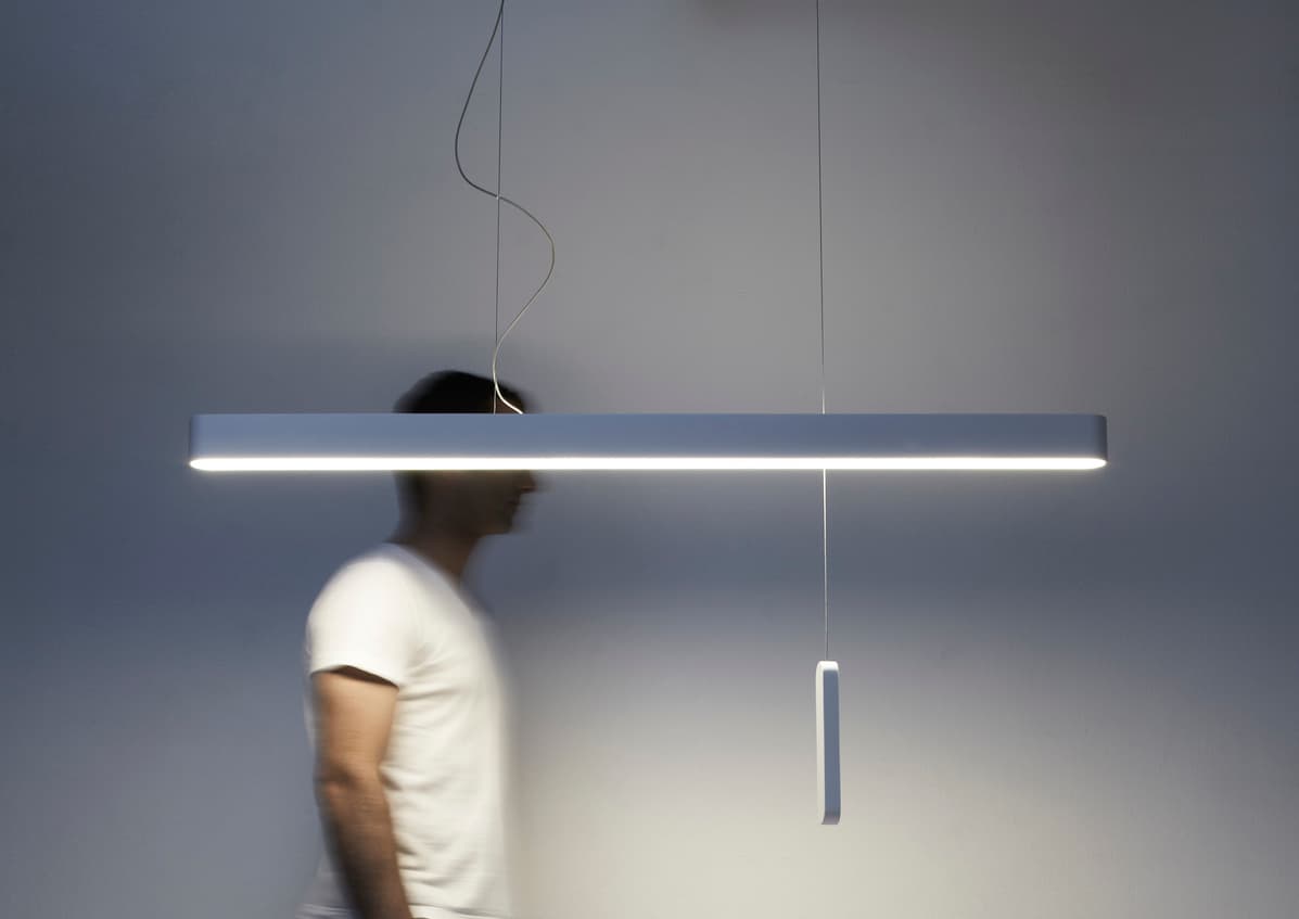 Подвесной светильник Forestier Suspension Fluid Blanc Forestier