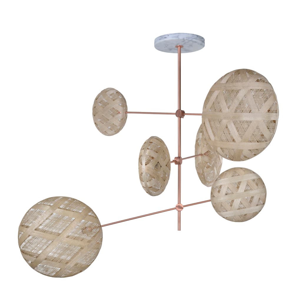 Подвесной светильник Forestier Structure Suspension Chanpen 2 Lights Forestier