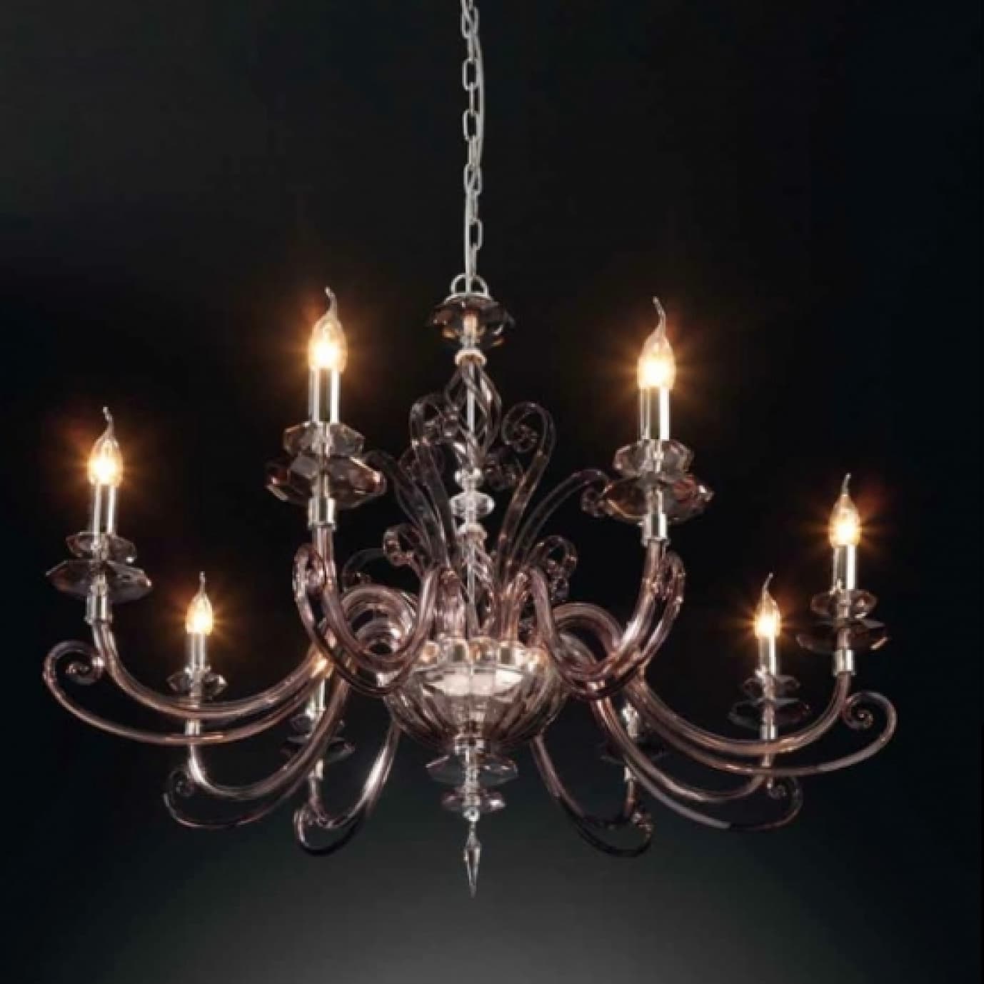 Люстра Avivo Lighting ALICANTE FUME L8 Avivo Lighting