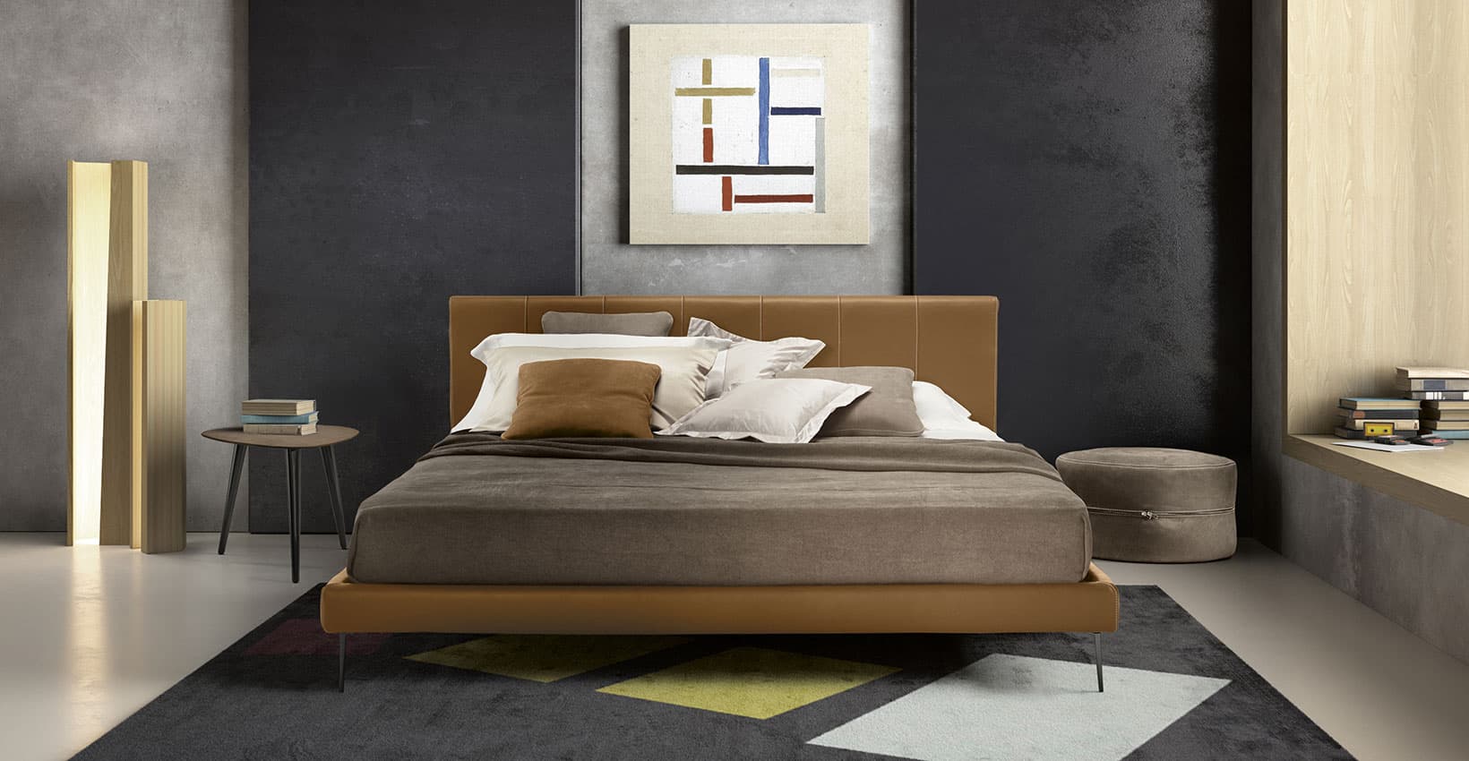 Двуспальная кровать Gamma Arredamenti Clio Night