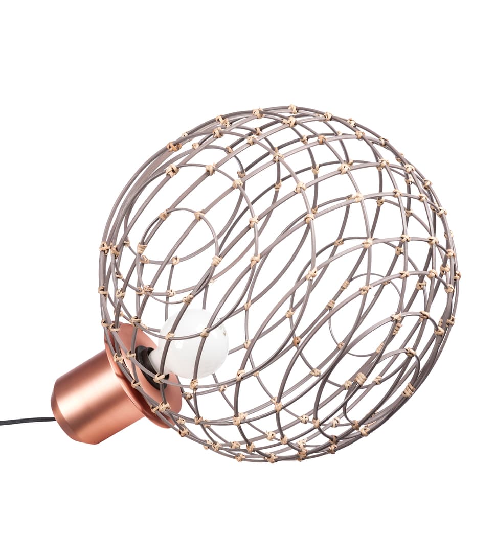 Настольный светильник Forestier Lampe De Sol Sphere S Noir - Abj Ø32cm Forestier