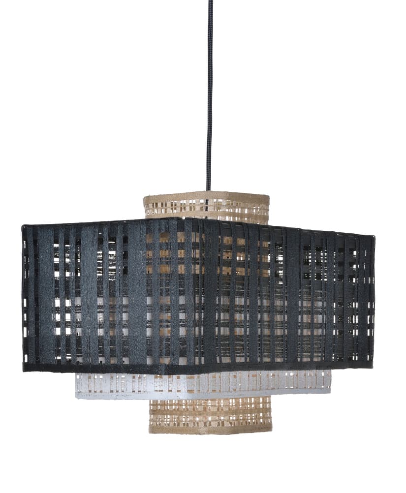 Подвесной светильник Forestier Suspension Matrix Naturel/blanc/noir Forestier
