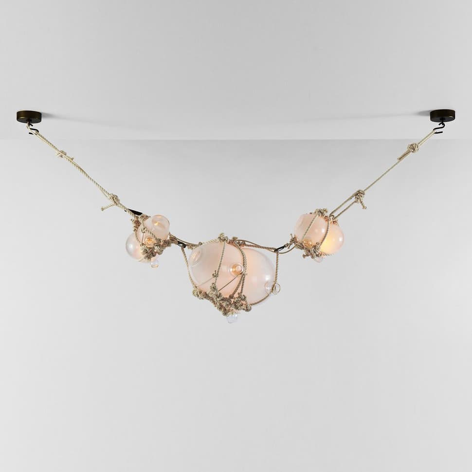 Подвесной светильник Roll & Hill Knotty Bubbles Chain - 1 Lg, 2 Sm Bubbles Roll & Hill