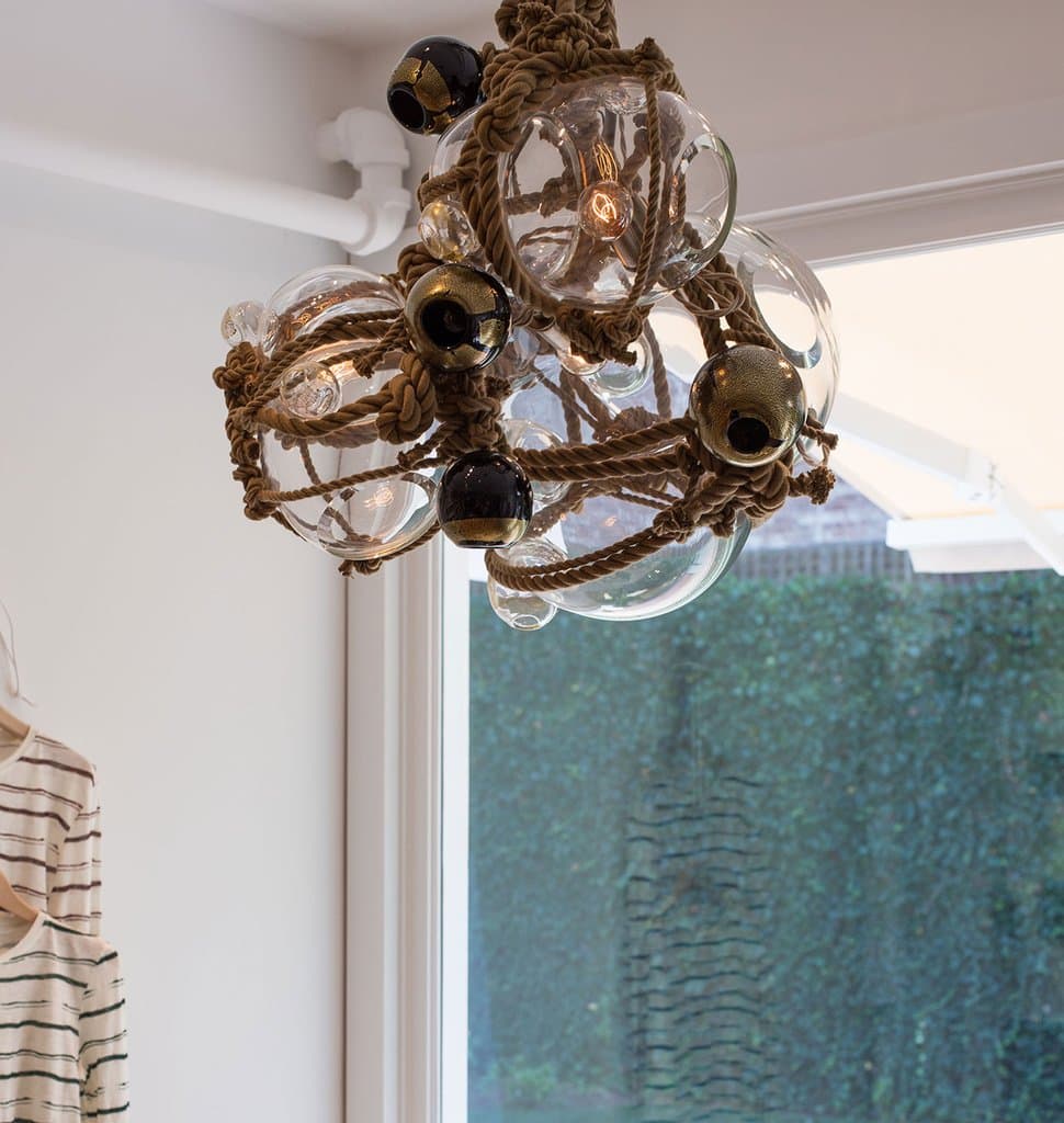 Подвесной светильник Roll & Hill Knotty Bubbles Chandelier - 1 Lg, 2 Sm Bubbles, 5 Barnacles Roll & Hill