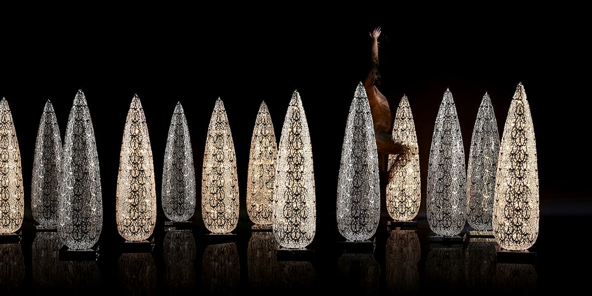 Настольный / напольный светильник VGnewtrend ARABESQUE SMALL FLAME VGnewtrend