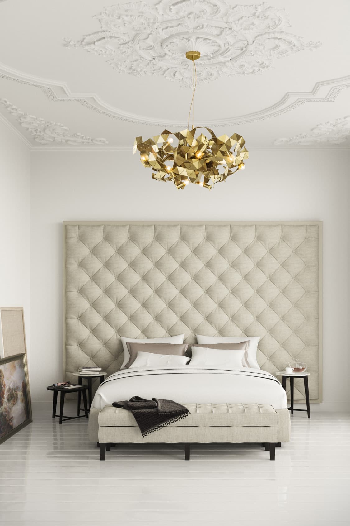 Подвесной светильник Brand van Egmond Fractal chandelier round Brand van Egmond