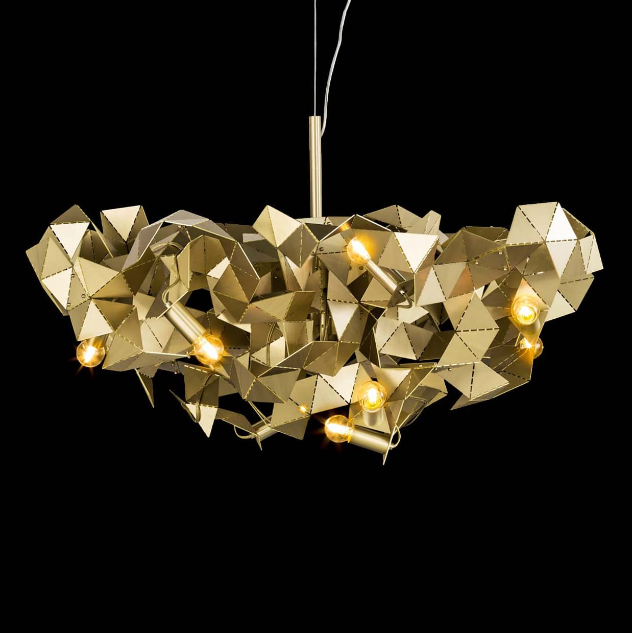 Подвесной светильник Brand van Egmond Fractal chandelier round Brand van Egmond