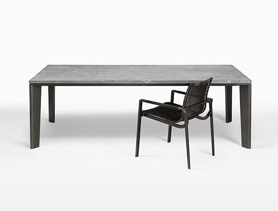 Уличный стол Holly Hunt KEEL DINING TABLE