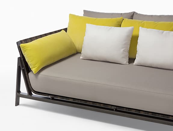 Уличный диван Holly Hunt MANTA RAY DAYBED