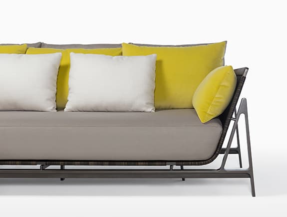 Уличный диван Holly Hunt MANTA RAY DAYBED