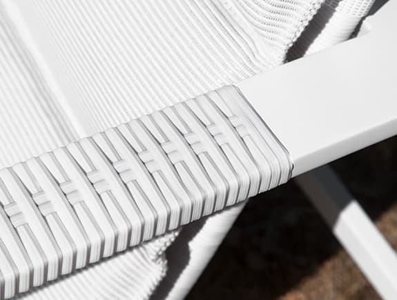 Уличное кресло-шезлонг Holly Hunt HERON LOUNGE CHAIR