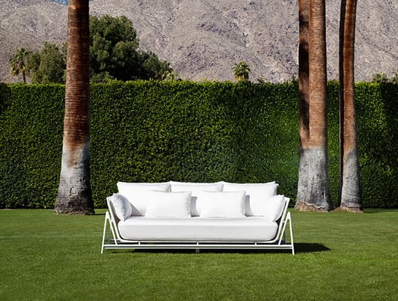 Уличный диван Holly Hunt MANTA RAY DAYBED