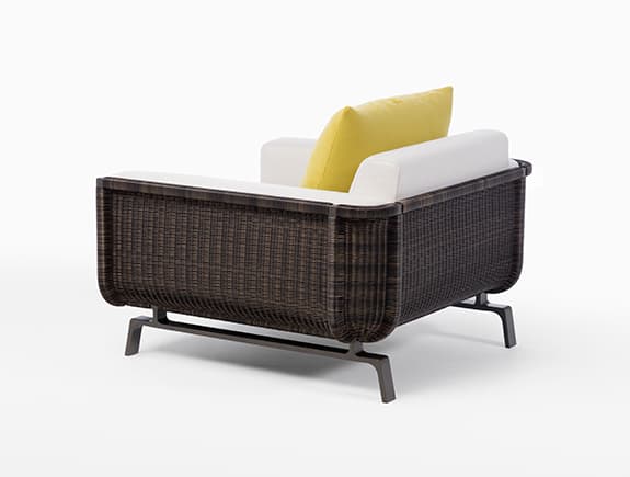 Уличное кресло Holly Hunt TORTUGA LOUNGE CHAIR